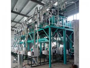 皮心两路石磨面粉机组